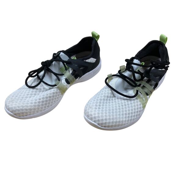 Vionic Adore Women's Active Sneaker Black White Green Lace Up Size 6.5 EUC - Picture 3 of 7